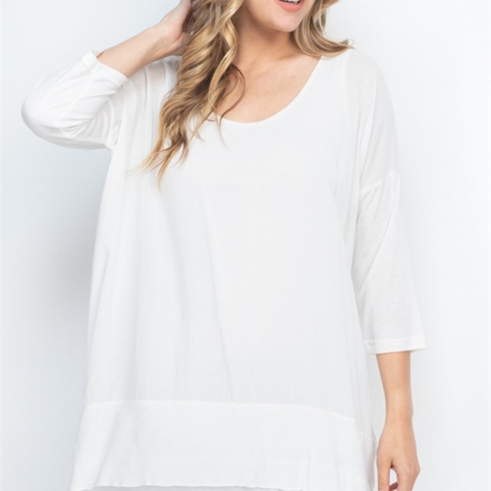 Off White Tunic Top - Picture 8 of 14